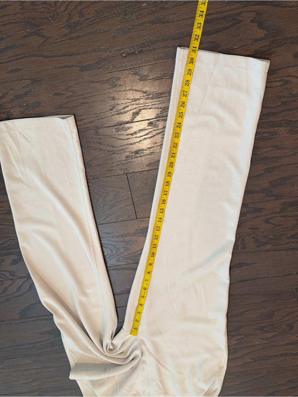 Lululemon Softstreme High-Rise Straight-Leg Pants Regular Bone Size Small - Picture 7 of 9